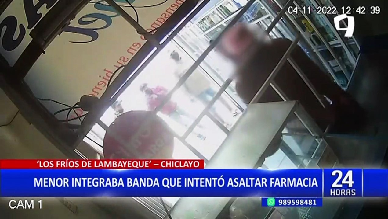 Capturan a delincuentes que planeaban asaltar farmacia: Menor de edad integraba banda criminal
