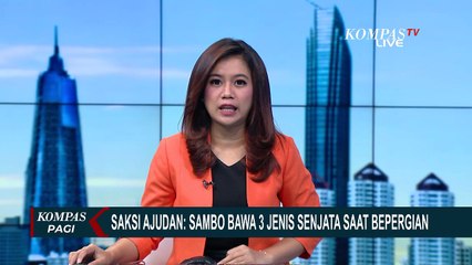 Keterangan Daden: Ada 3 Jenis Senjata yang Selalu Dibawa Sambo, Salah Satunya Pistol Wilson Combat
