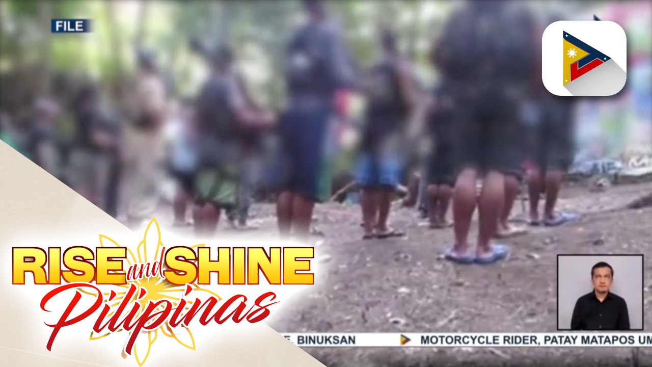 Pwersa ng CPP-NPA-NDF sa bansa, humihina na ayon sa AFP; Suporta ng ilang komunidad sa mga komunistang grupo, humina na rin