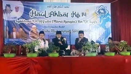 TRIO QORI GARUT DI ACARA HAUL KE 14 MAMA KH. AFIFUDIN PALEDANG