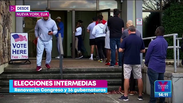 Elecciones intermediarias en EU: Renovarán el Congreso y 36 gubernaturas