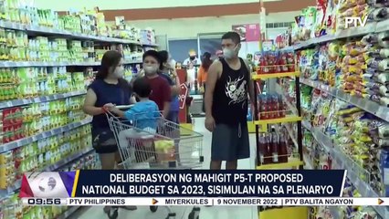 Deliberasyon ng mahigit P5-T proposed national budget sa 2023, sisimulan na sa plenaryo