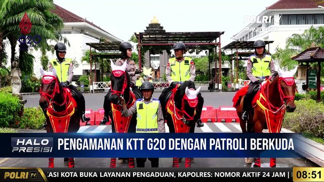 Patroli Berkuda Dukung Pengamanan KTT G - 20