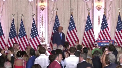 Trump: "Los resultados han sido increíbles"