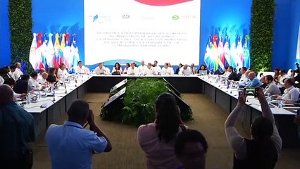 Cancilleres que están en el CAN y el SICA firman comunicado conjunto; no incluye tema haitiano