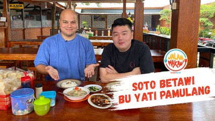Jalan Makan Eps. 31 Soto Betawi Bu Yati, Soto Pakai Daging Kepala Sapi