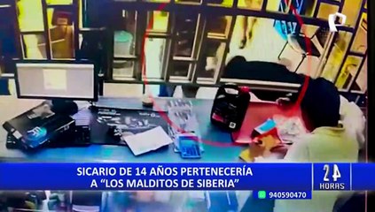 Asesinato en San Miguel: sicario de 14 años pertenece a banda criminal "Los Malditos de Siberia"