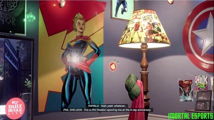 MODOK Kills Captain America Marvel's Avengers