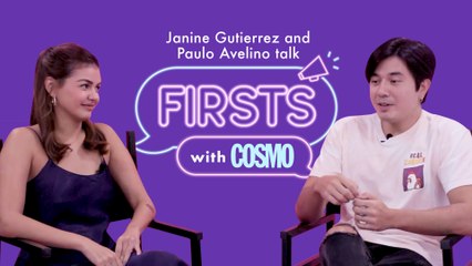 Janine Gutierrez And Paulo Avelino Talk Firsts with Cosmo