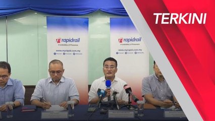 [TERKINI] Sidang media gangguan perkhidmatan LRT