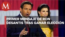 En Florida, Ron Desantis da mensaje tras ganar la elección a la gubernatura