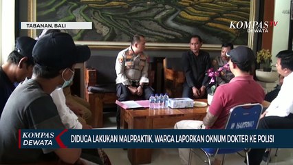 Diduga Malpraktik, Warga Laporkan Oknum Dokter Ke Polisi