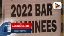 2022 Bar exams, nagsimula na ngayong araw; mahigpit na seguridad, ipinatutupad sa 14 testing centers