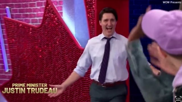 Drag Queen yarışmasına konuk olan Kanada Başbakanı büyük tartışma yarattı