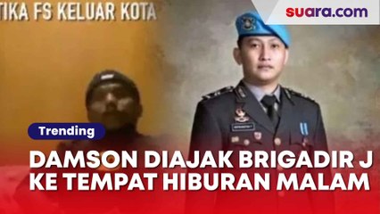 Saksi Damson Ngaku Sering Diajak Brigadir J ke Tempat Hiburan Malam