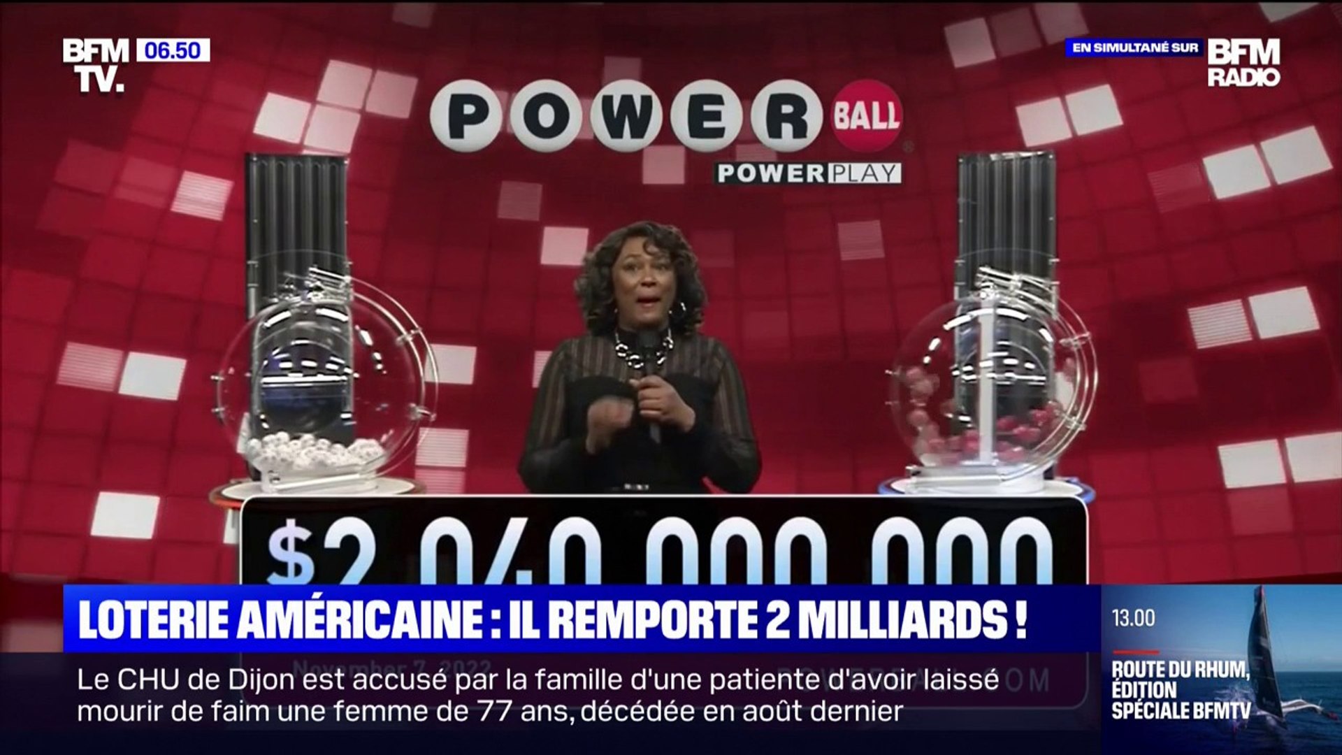 Le jackpot de deux milliards de dollars à la loterie est tombé, un