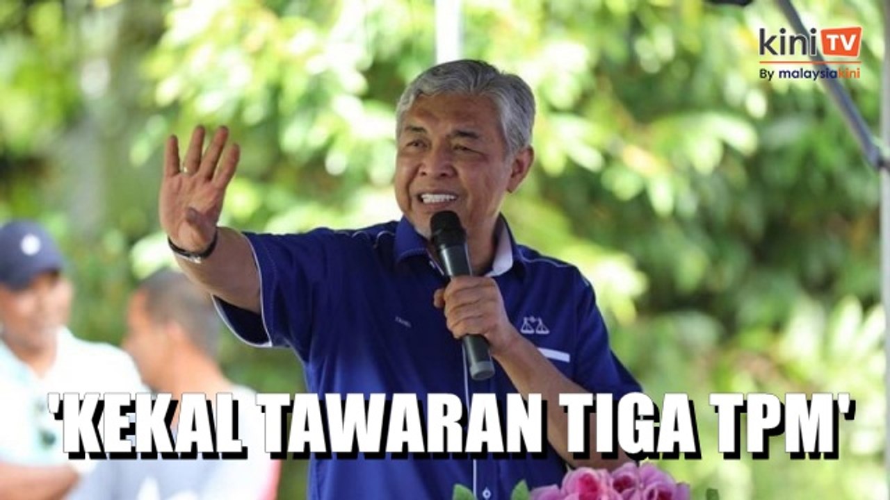 Zahid: Tiga TPM kekal jadi tawaran BN meskipun tiada dalam manifesto