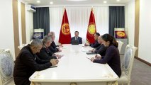 İçişleri Bakanı Süleyman Soylu, Kırgızistan Meclis Başkanı Şakiyev ile görüştü
