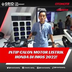 INTIP CALON MOTOR LISTRIK HONDA DI IMOS 2022!