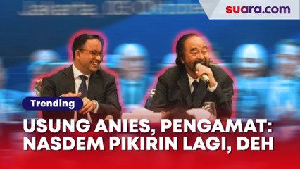 Bakal Tak Saling Menguntungkan, Pengamat Sarankan NasDem Urungkan Niat  Usung Anies