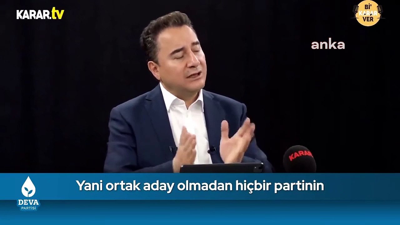 Ali Babacan: Bu garip birlikteliğin adı Cumhur İttifakı