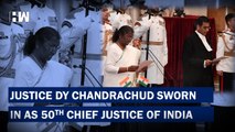 Headlines: Justice DY Chandrachud Takes Oath As Chief Justice, 44 Years After Father |