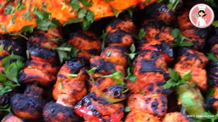 الشيش طاووق المشوي على الفحم بالتتبلة المميزة بتدوب في الفم