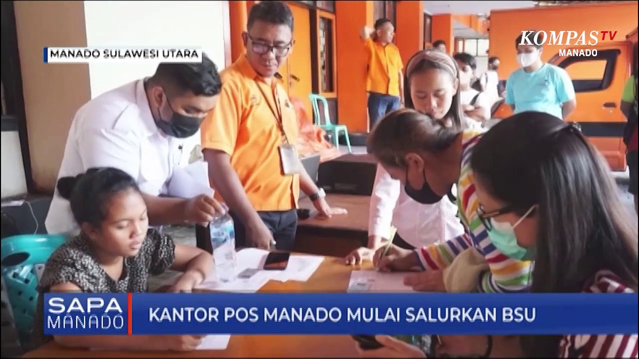 Kantor Pos Manado Mulai Salurkan BSU