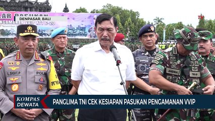 Apel Gelar Pasukan Pengamanan VVIP Untuk 16 Kepala Negara KTT G20