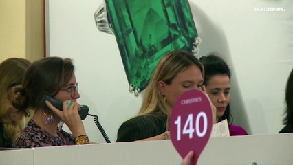 Für 28,5 Millionen Franken: Rosafarbener Diamant geht nach Asien