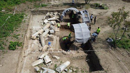 Amasra'daki kurtarma kazılarında "Tılsımlı damga mühür" bulundu