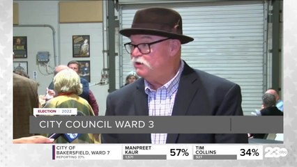 Election Night discussions with two of the candidates for Bakersfield City Council Ward 3