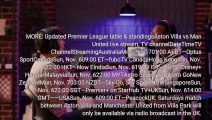 Aston Villa vs  Man United live stream TV channel lineups and betting
