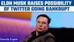 Elon Musk warns of Twitter bankruptcy as more senior employees resign | Oneindia News*News