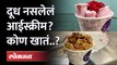 दूध पण नाही अन् बटर पण नाही, असं आईस्क्रीम बनतच कसं..? बघा व्हिडिओ Icecream without Milk in Pune