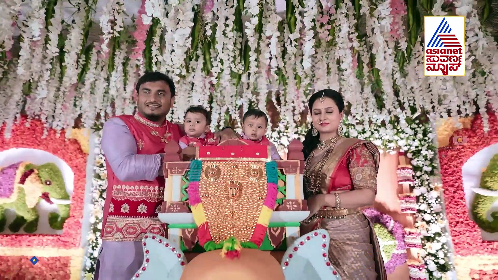 ಅವಳಿ ಮಕ್ಕಳಿಗೆ ಮುದ್ದಾದ ಹೆಸರಿಟ್ಟ ಅಮೂಲ್ಯಾ ದಂಪತಿ; ನಾಮಕರಣ ವಿಡಿಯೋ ವೈರಲ್ 