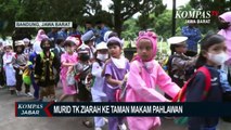 Murid TK di Kota Bandung Ziarah Ke Taman Makam Pahlawan