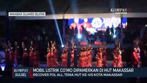 Hut Kota Makassar Pemkot Makassar Kenalkan Mobil Listrik Co'mo