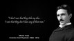Nikola Tesla And His Motivational Quotes| Motivational Quotes Hello World