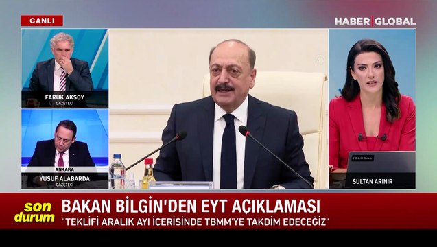 Bakan Vedat Bilgin'den flaş, EYT, asgari ücret, sözleşme personel açıklaması: Herkes bilsin ki...
