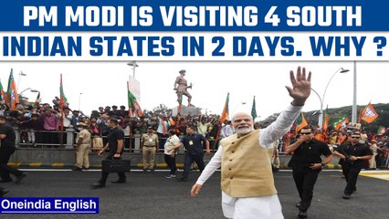 PM Modi is on 2-day visit to South India from Friday; will launch many projects | Oneindia News*News
