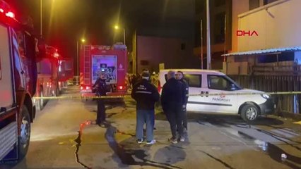 ATAŞEHİR'DE JENERATÖR ÜRETİM TESİSİNDE PATLAMA 2 YARALI