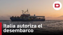 Italia cede de nuevo y autoriza el desembarco en Calabria de 89 inmigrantes