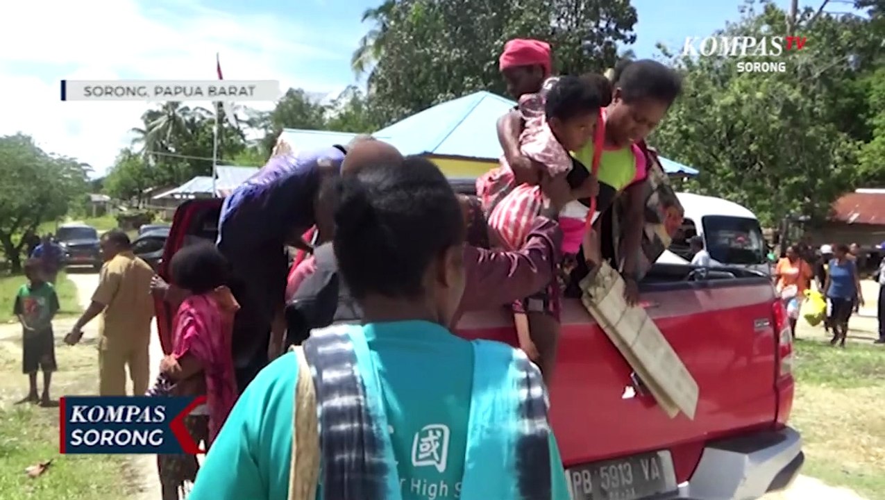 Pengungsi Korban Serangan KKB Kembali Pulang Ke Kisor Maybrat