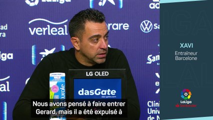 Xavi : “Tout était contre nous”