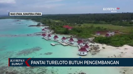 Ini Keindahan Pantai Toreloto Nias yang Berhadapan Langsung dengan Samudera Hindia