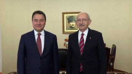 Tải video: KIlıçdaroğlu, Ali Babacan'ı makamında kabul etti