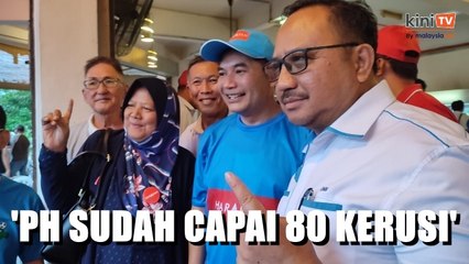 Rafizi: PH sudah melepasi 80 kerusi, mendahului BN