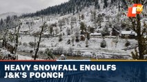 Heavy Snowfall Engulfs J&K's Poonch, Mughal Road Closed