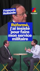 "Réformé, j'ai insisté pour faire mon service militaire"